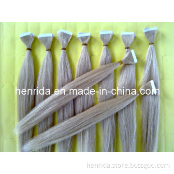 100% Pre-Taped Hair Extension, Pre-Tape Hair Weft